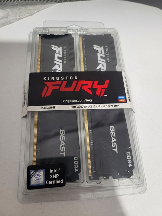 Озу kingston fury