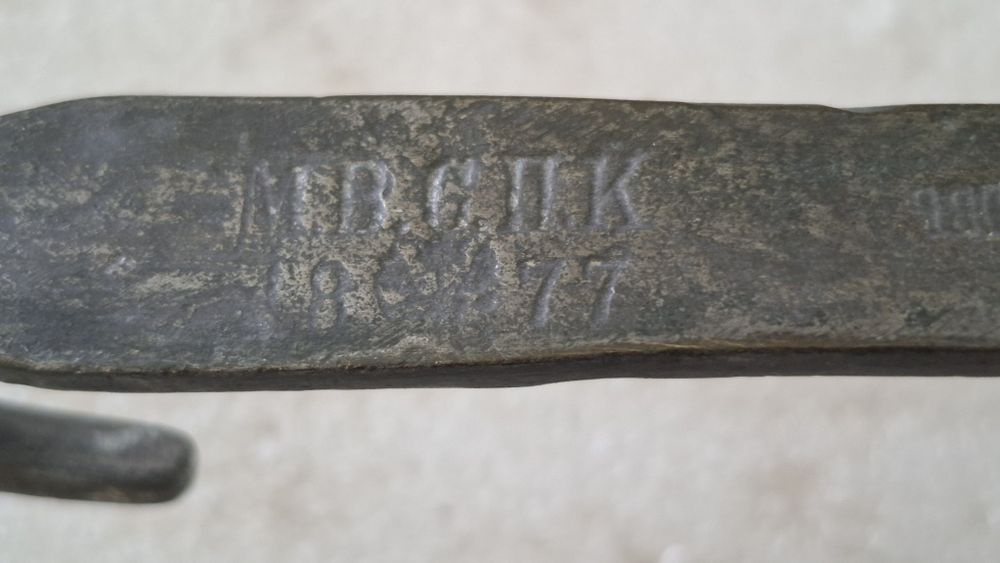 Cană metrologică CUPRU masiv URSS 1977