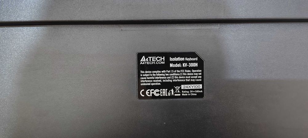 Продается проводная клавиатура KV-300H от A4Tech