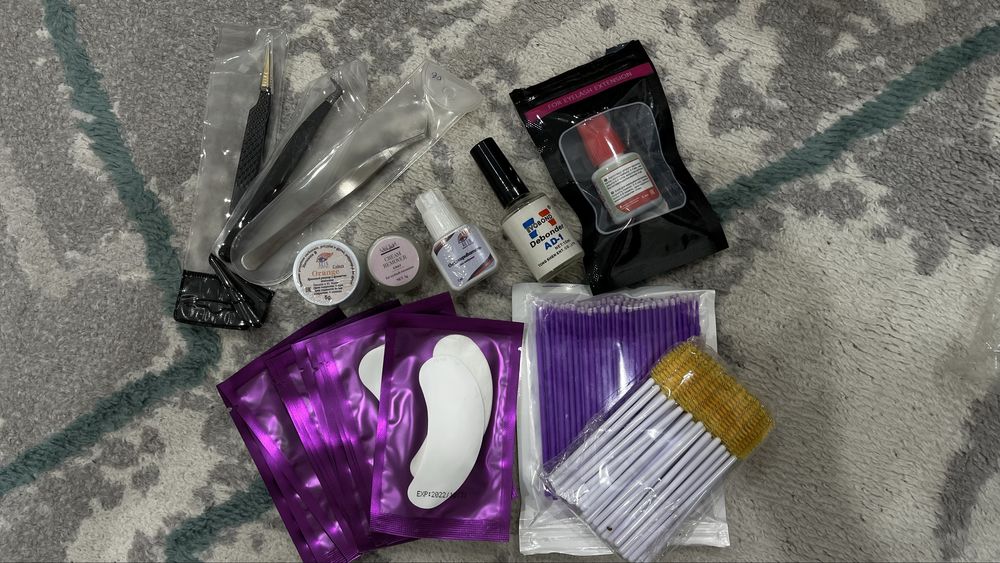 Продам все для наращивания ресниц