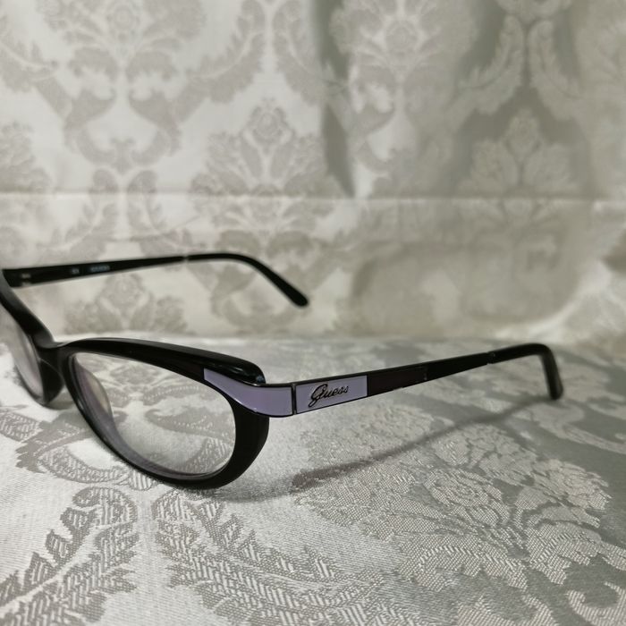 Rame ochelari de vedere GUESS - Model Cat-Eye Negru/Violet
