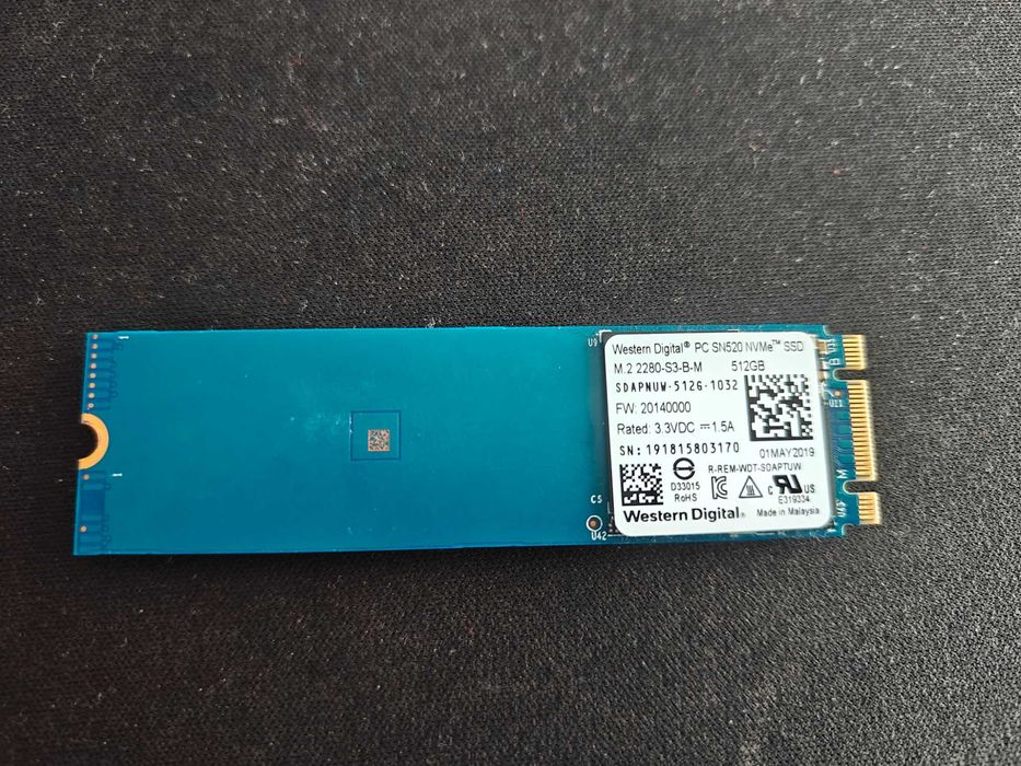 Продам SSD m.2 512gb