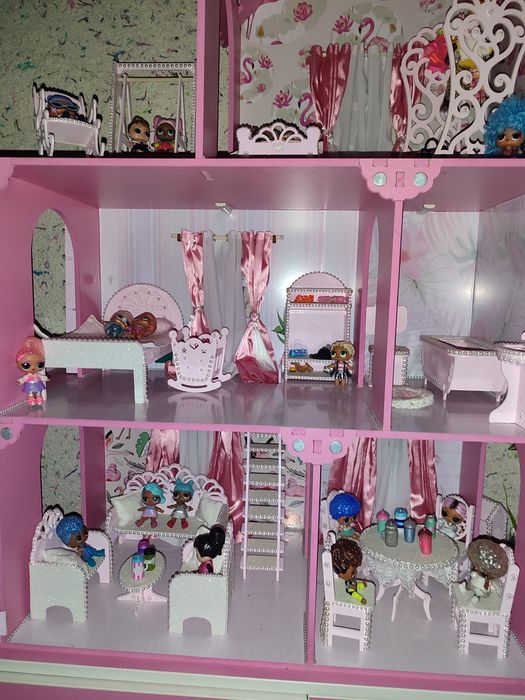 Домик для кукол ручная работа