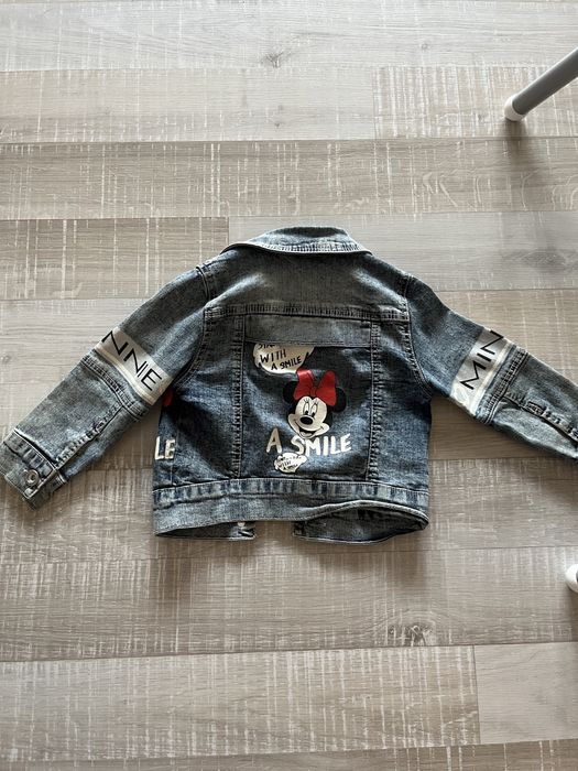 Детско дънково яке Mini mouse, 92 размер