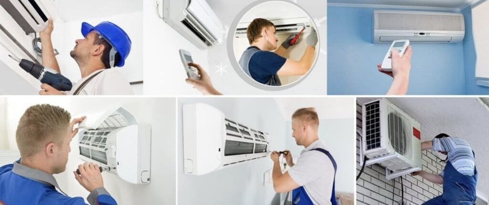 Установка кондиционера