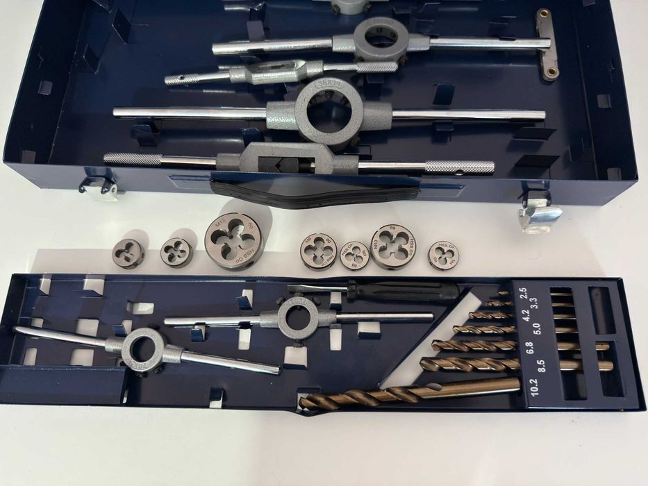 Trusa cu filiere si tarozi Eventus Exact BGS M3-M12 STM15