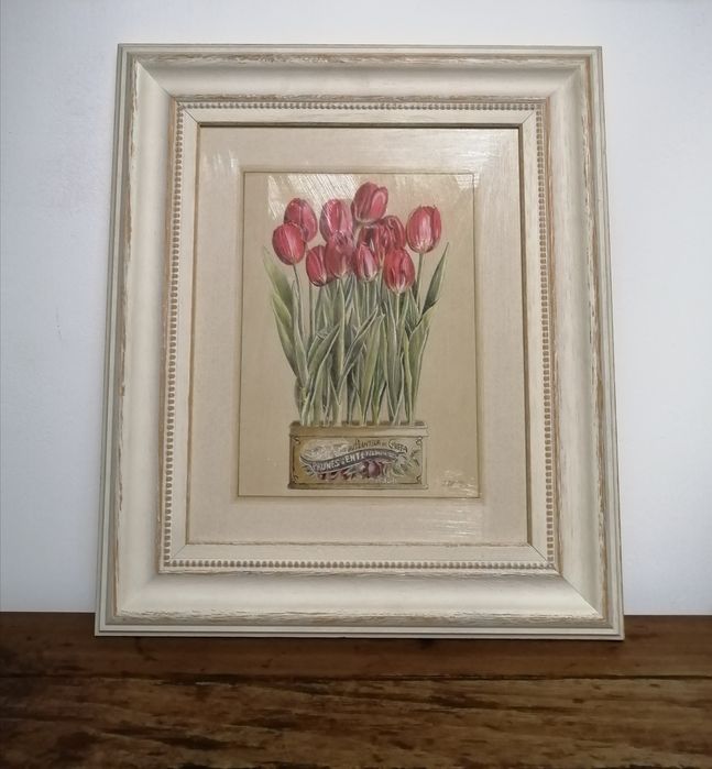Картина 'Тюльпаны' в хорошем состоянии