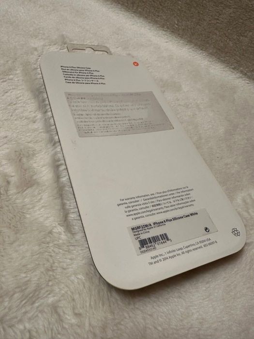 Genuine IPhone 6 Plus Silicone Case Black