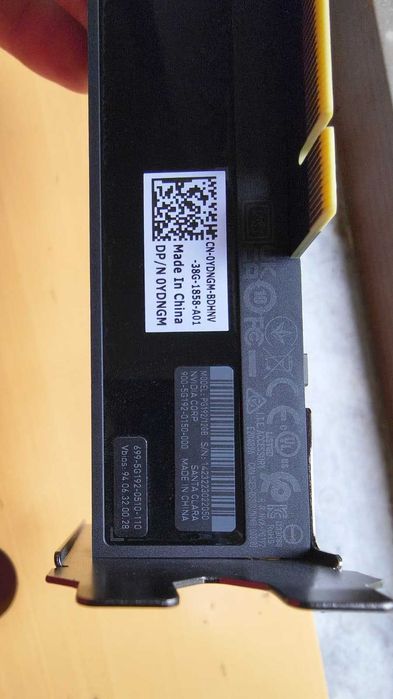 Placa Video Profesională Dell NVIDIA RTX A2000 12GB GDDR6 – 4x Mini-DP