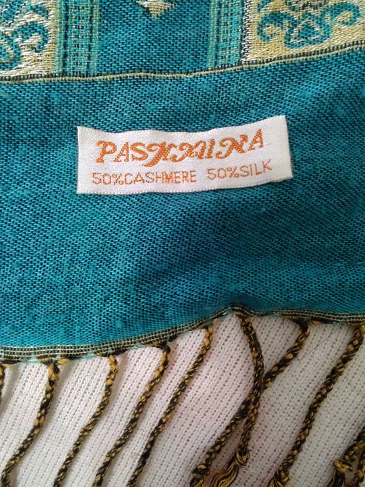 Шал кашмир и коприна