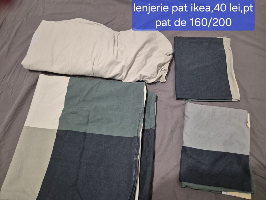 Lenjerie pat ikea