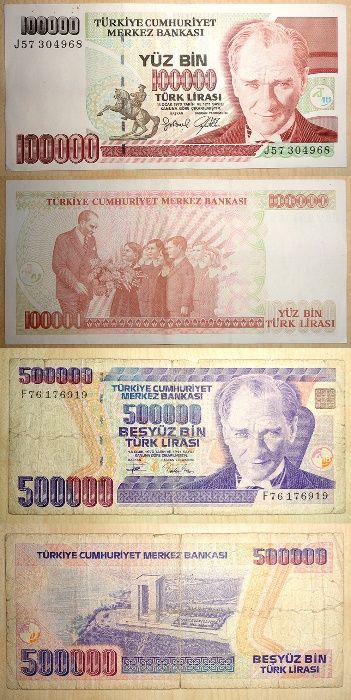 Bancnote vechi străine - SCHIMB