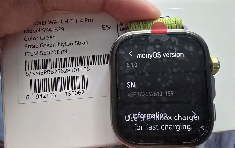 Huawei fit 4 pro смарт часовник