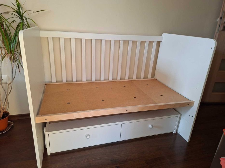 Бебешко легло "Рини Плей" + матрак BABY PUZZLE 60X120X10CM ISLEEP