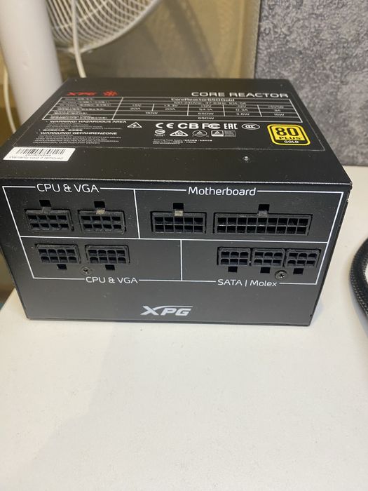 Блок питания XPG Core Reactor 650w 80+ GOLD