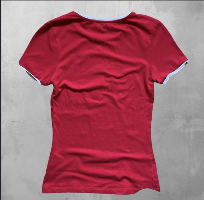 Y2K baby tee дамска темиска XS