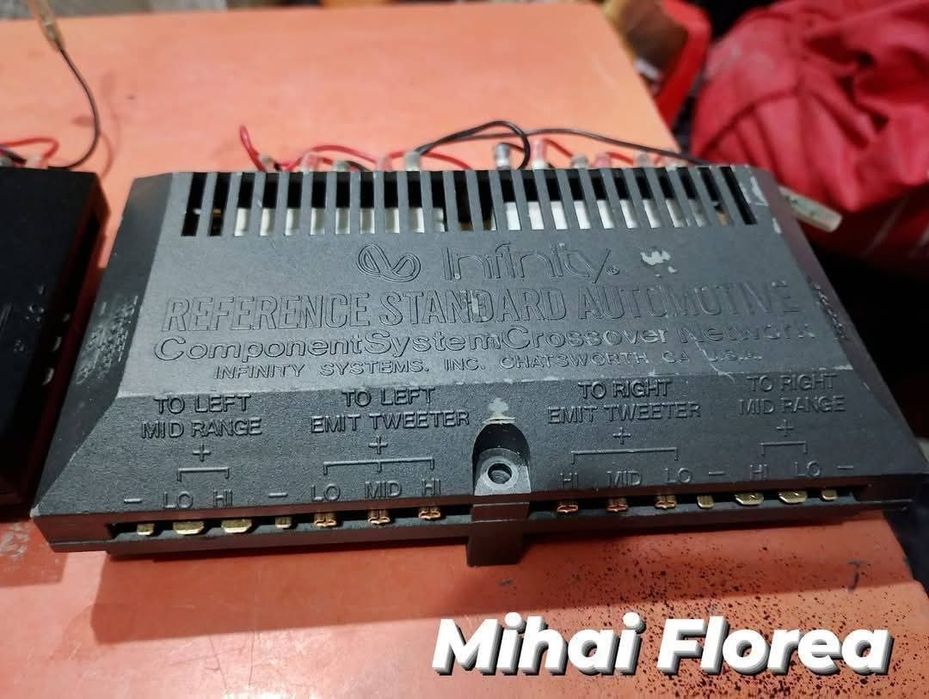 Set  filtre audio auto Infinity