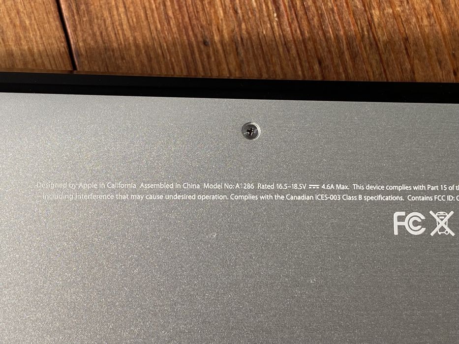 MacBook Pro A1286 15” за части