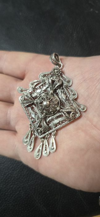 Pandant argint Grecia filigran