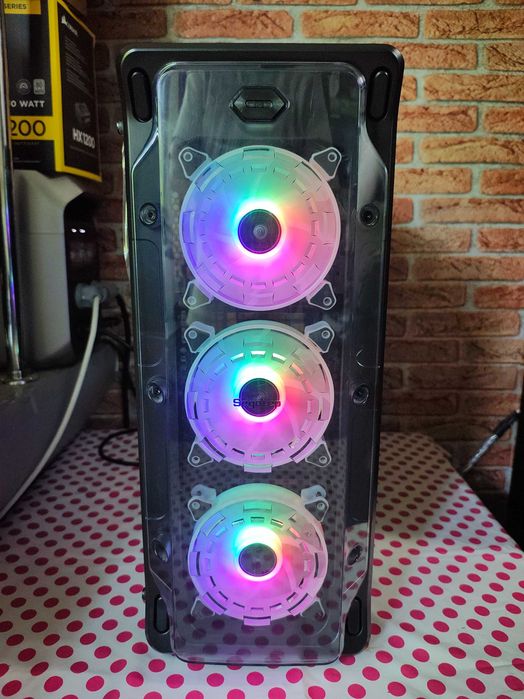 Carcasa PC Segotep LUX 360 Black, Multicolor.