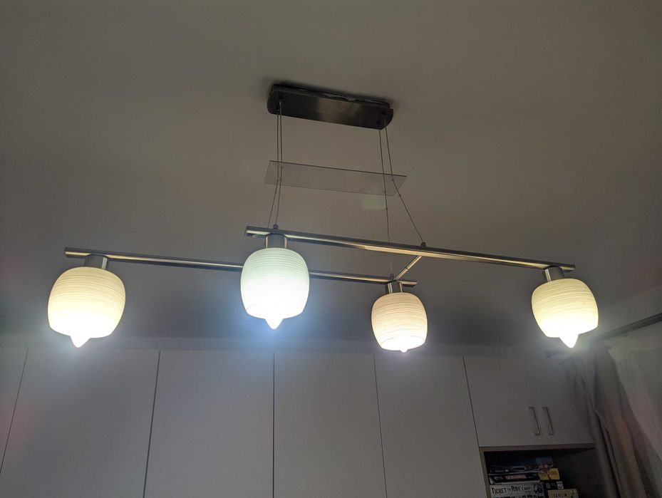 Candelabru suspendat EGLO 88306 4xE14/40W/230V