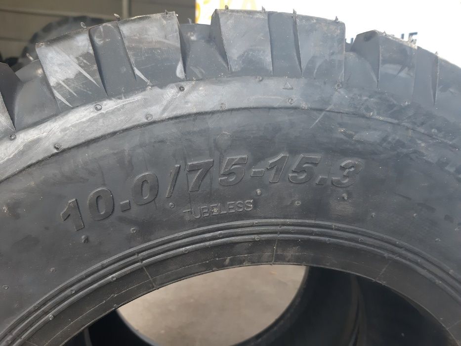 Cauciucuri noi de vidanje tambur cu 14PR garantie 10.0/75-15.3 cu tva