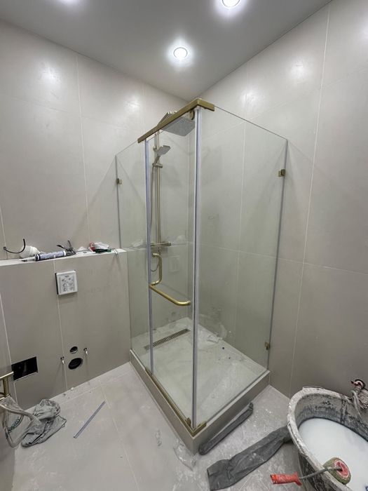 Душевая кабина, Лофт перегародки, Зеркало