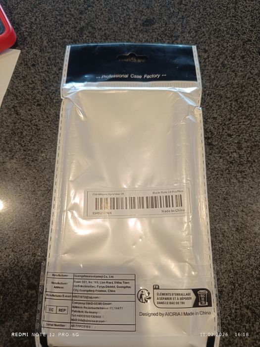 Калъф за смартфон Redmi note 10 pro