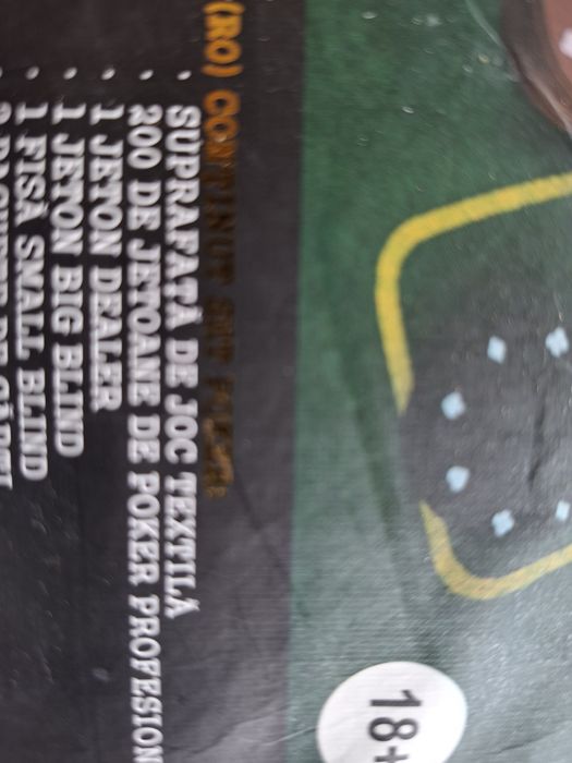 Set poker nefolosit