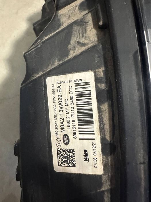 Far dreapta complet Land Rover Range Rover Velar 2020/2021/2022/202: