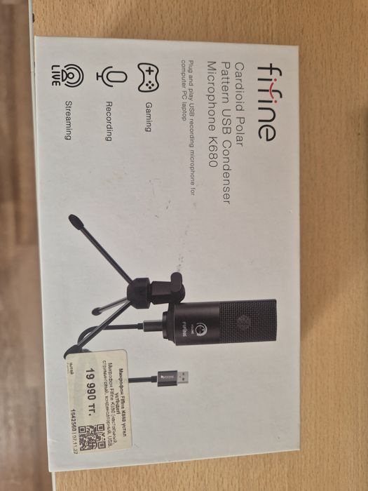 микрофон fifine k680
