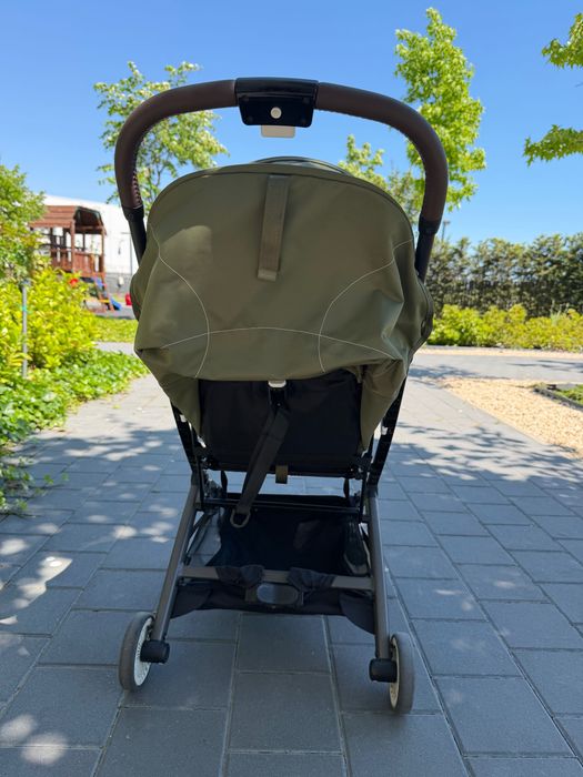 Cărucior sport Cybex Orfeo + Bară de protecție (Bumper bar) - Moss Green