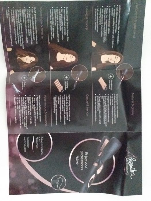 Placa de intins parul multifunctionala