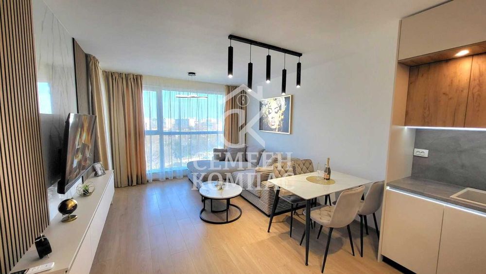 Двустаен апартамент/ Обзаведен/с Акт 16