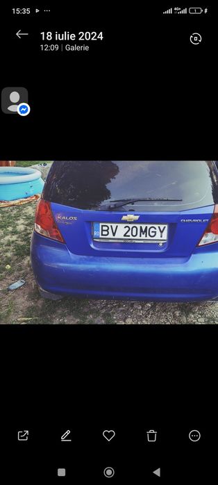 Chevrolet kalos 12 benzina Dezmembrez