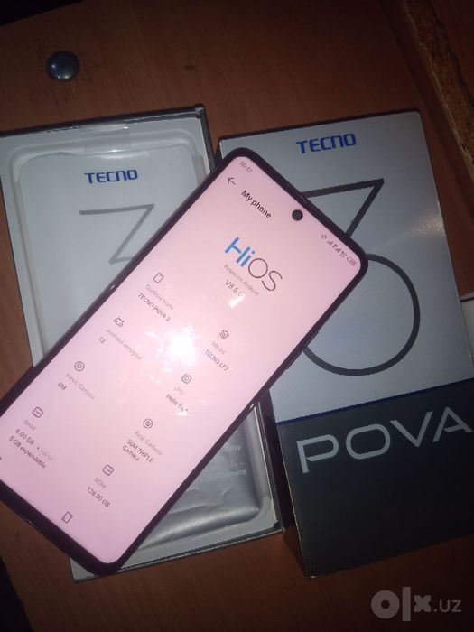 Tecno Pova 3 , 6 ga 128 , ideal
