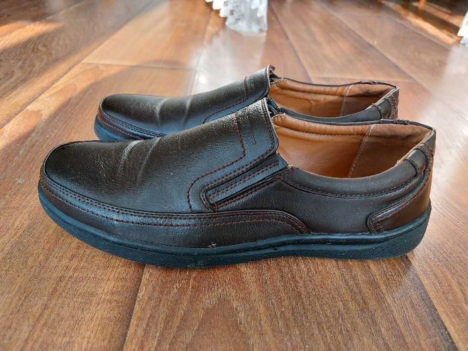 Кожаные туфли «TRIO SHOES» Россия. 43 размер.