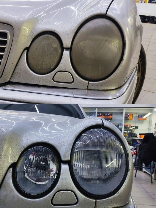 Реставрация и полировка фар.