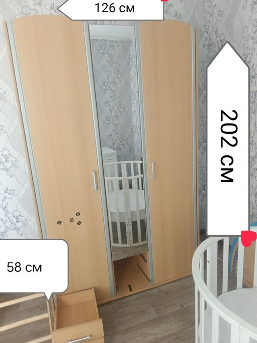 Детская стенка из 3х секции