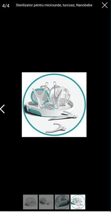 Sterilizator pentru microunde