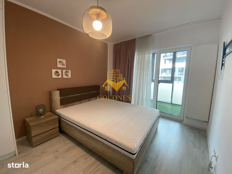 2 camere decomandate Buna Ziua, bloc nou, parcare, etaj intermediar!