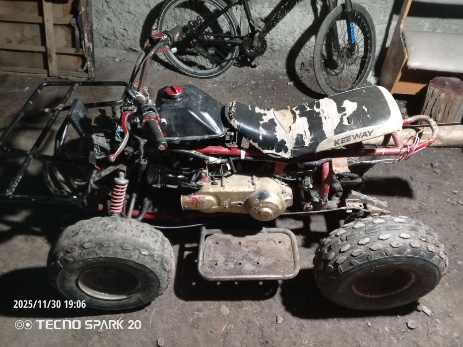 Прадается квадрик 100к