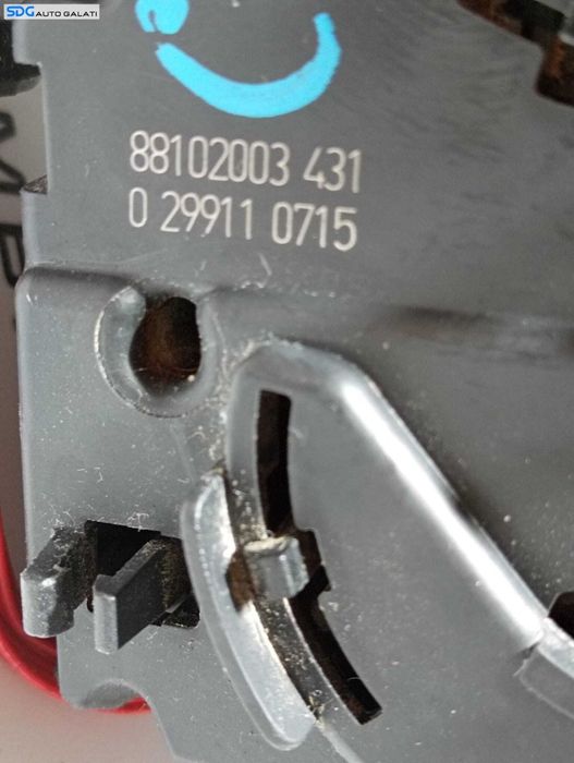 Bloc Lumini Maneta Semnalizare Renault Clio 3 2005 - 2014 Cod 88102003-431 [M4529]