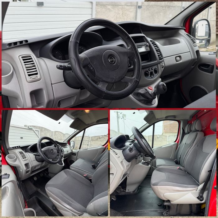 Opel Vivaro 2013/07 - 2.0 CDTI - 6+1 Trepte - A/C - 3 L  + Marfa -