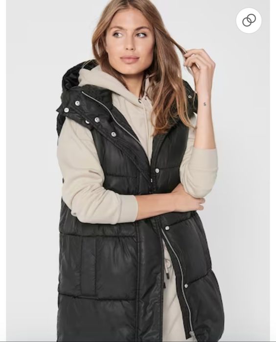 Only vesta lunga matlasata xl neagra