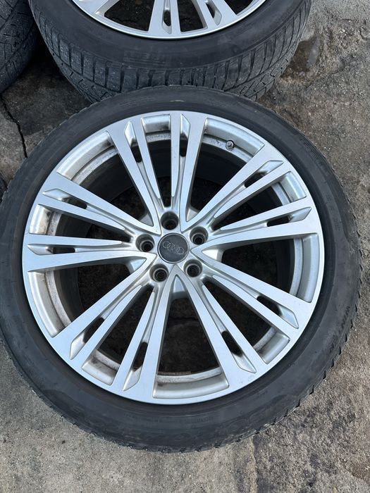 Vând Set Jante Audi 5x112 R20 Originale ( Anvelope Bonus )