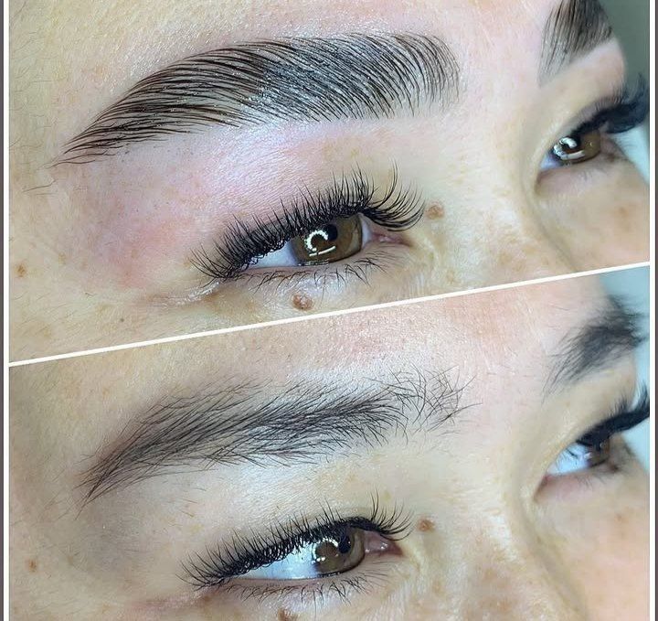 Laminatsiya kiprik kosh botox soch