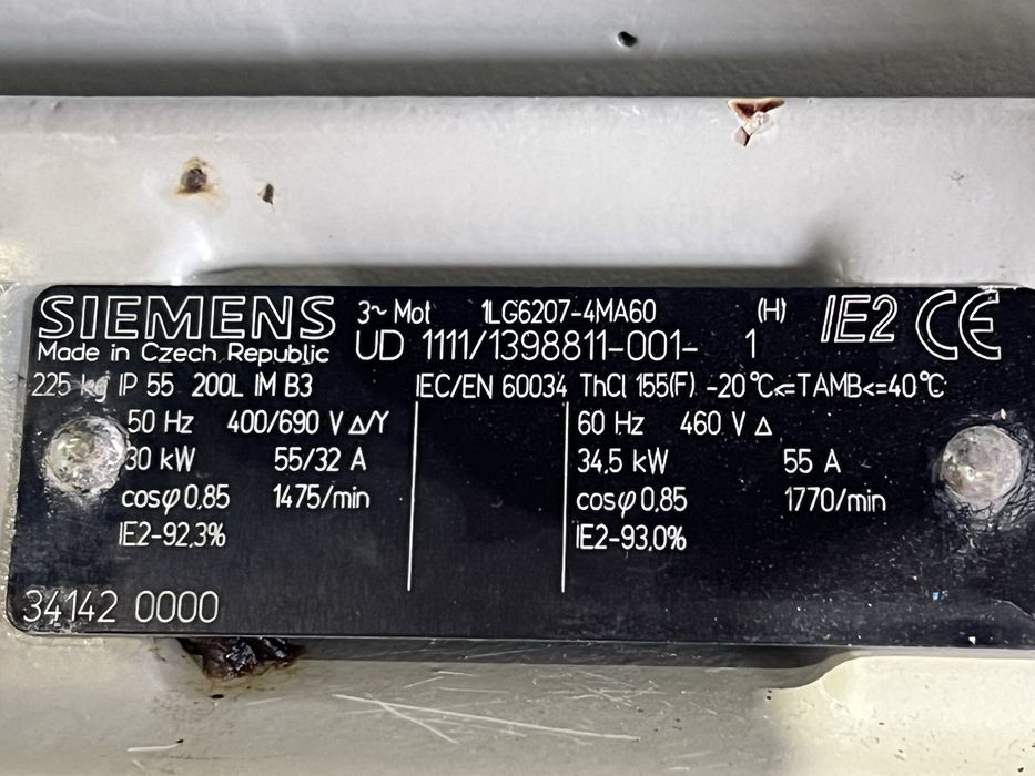 Електродвигател/ел.мотор 30 кВ 1450 об SIEMENS