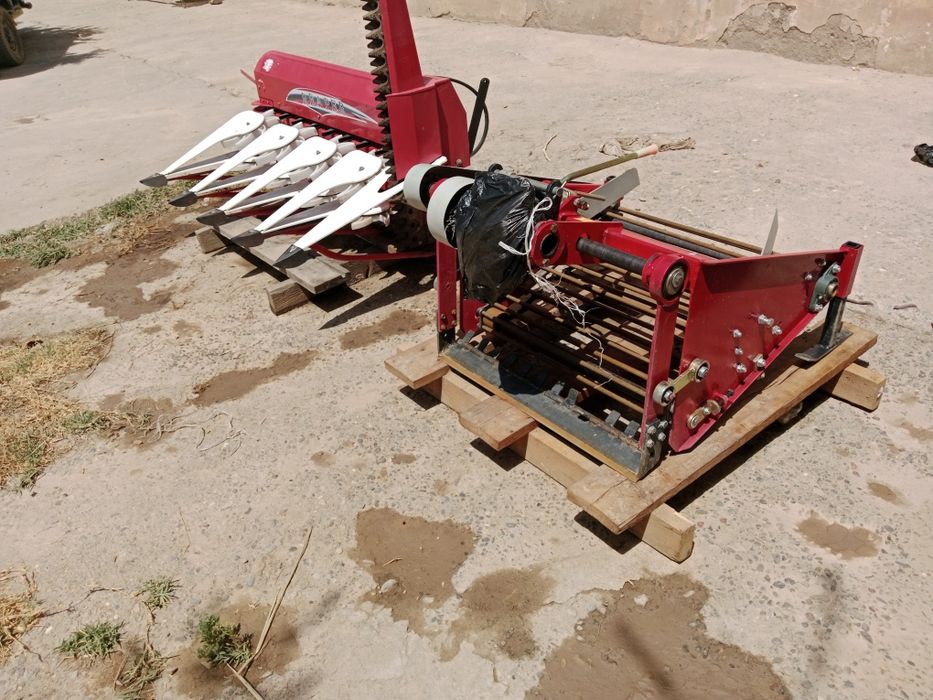 Дезил маторли мотакултеватор ва жатка , картошка капатил мосламаси бор