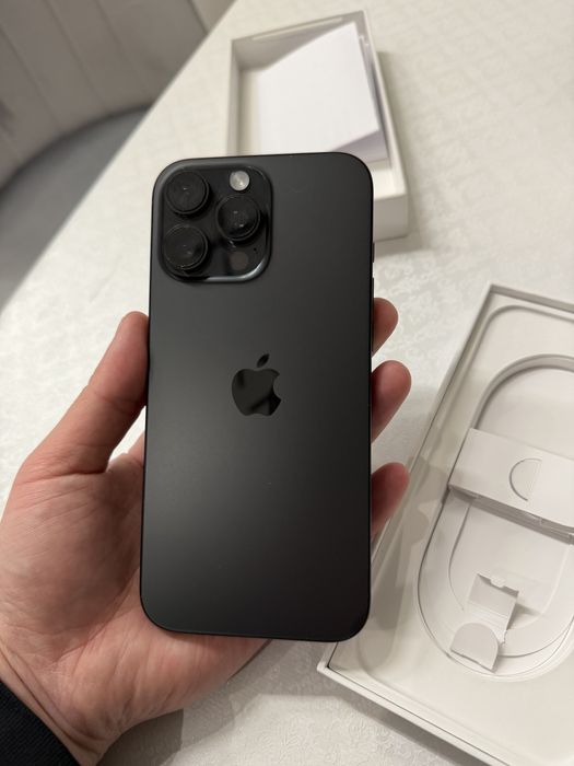 Айфон 16 про макс 256 100% аккум